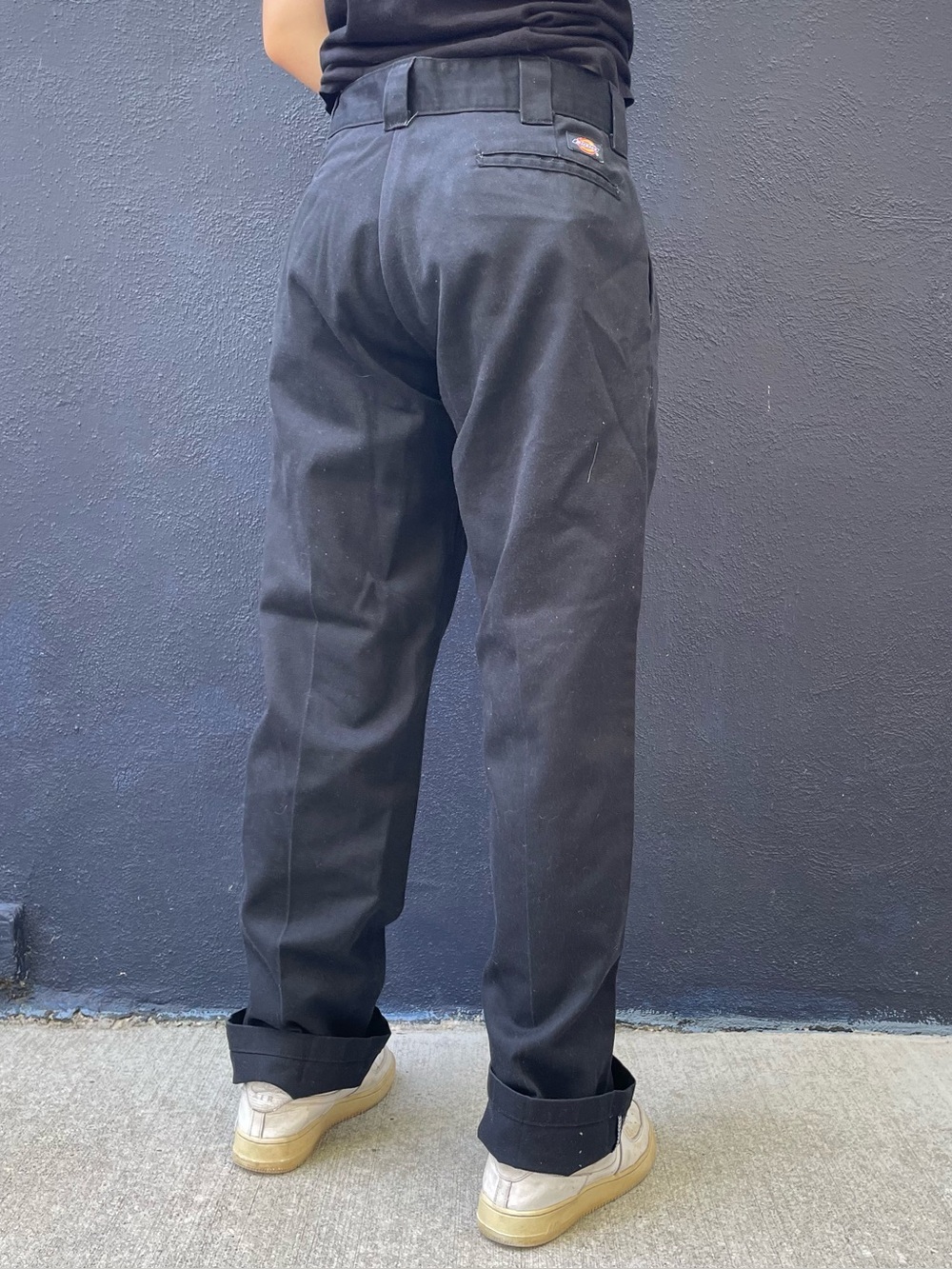 Black Dickies slim straight skater/work pants size 34x34